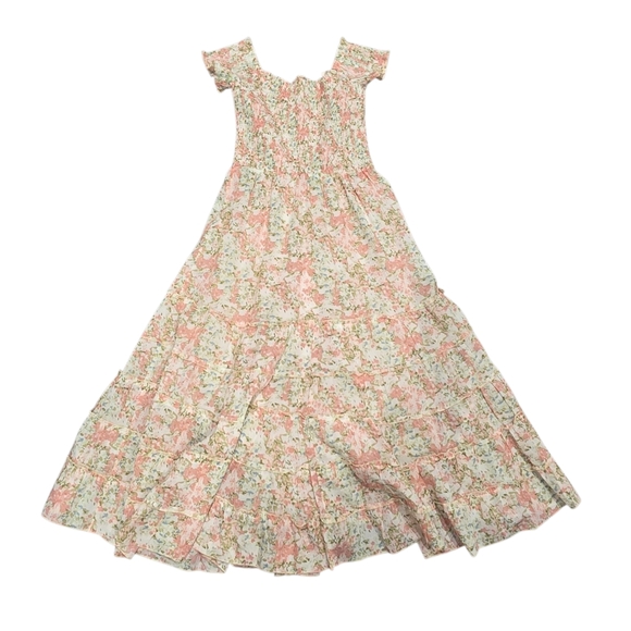 HEARTLOOM MINA MIDI DRESS FLORAL BLUSH XS New - Picture 3 of 12